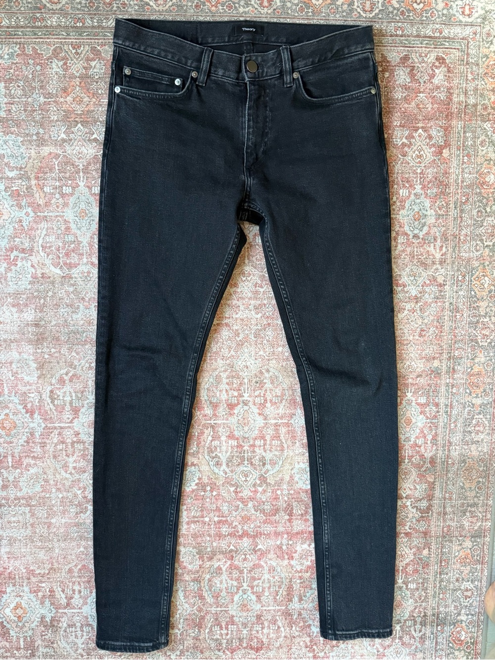 Theory Men’s Skinny Jeans in Black